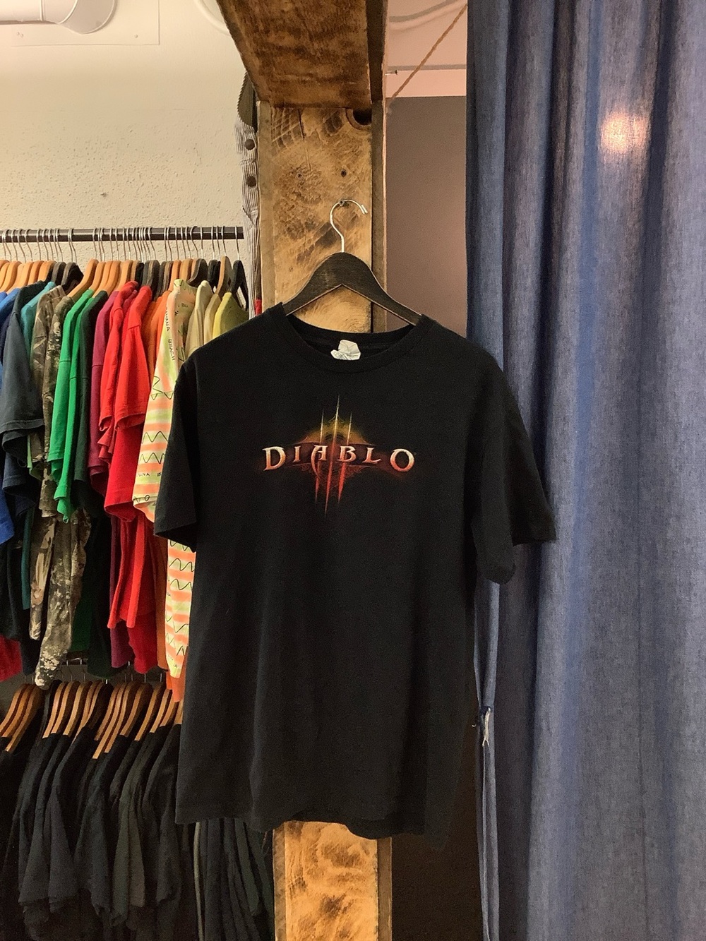 Vintage Diablo black graphic t-shirt